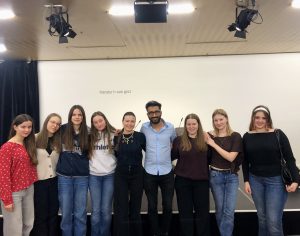 Besuch im Literaturhaus